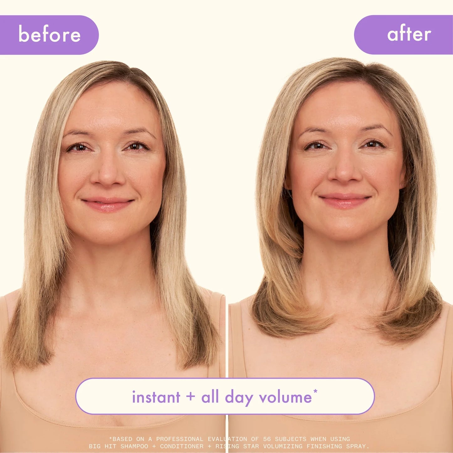 Amika Big Hit Volumizing Conditioner results