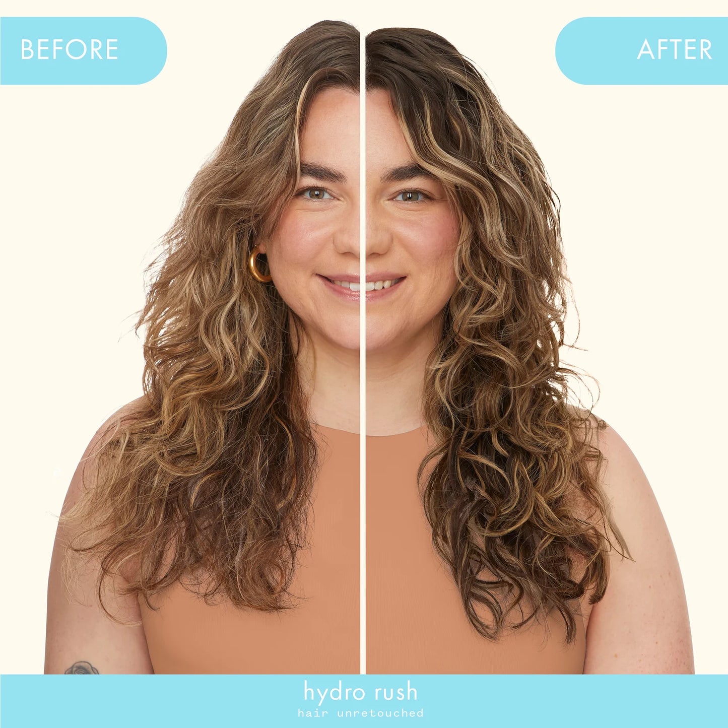 Amika Hydro Rush Intense Moisture Leave-In Salon Blissful results