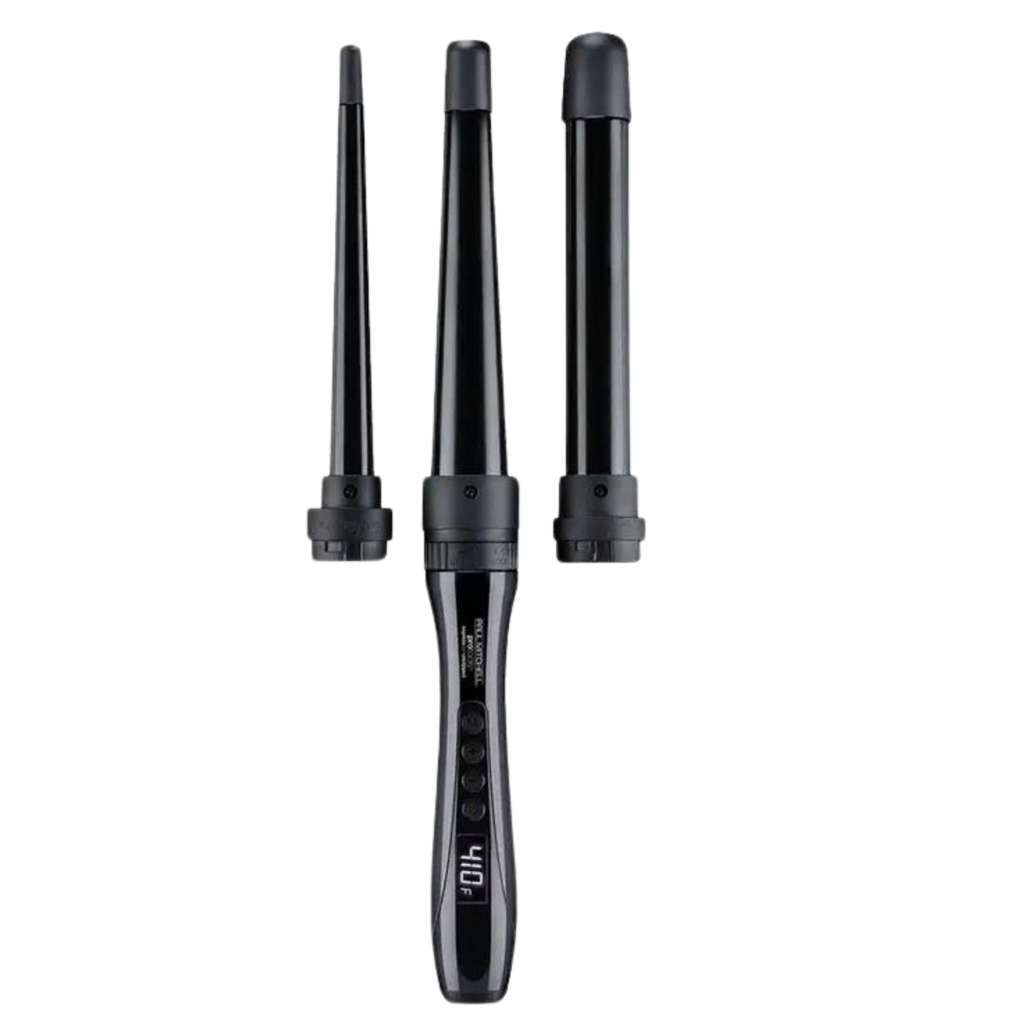 Express Ion Unclipped 3-in-1 Ceramic Interchangeable Curling Wand - Wand with interchangeable barrels