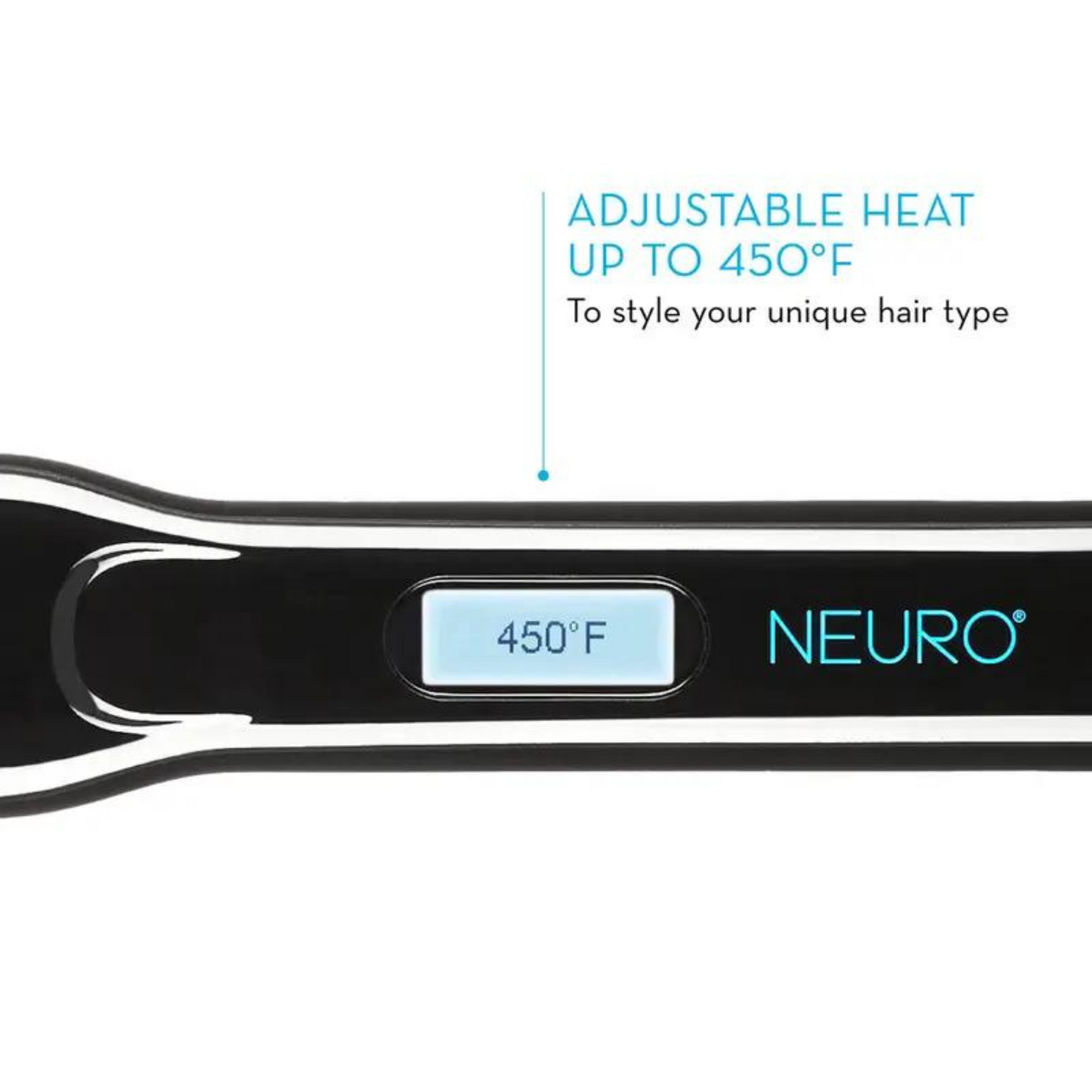 Paul Mitchell - Salon Blissful -Neuro Smooth Titanium Flat Iron adjustable heat settings