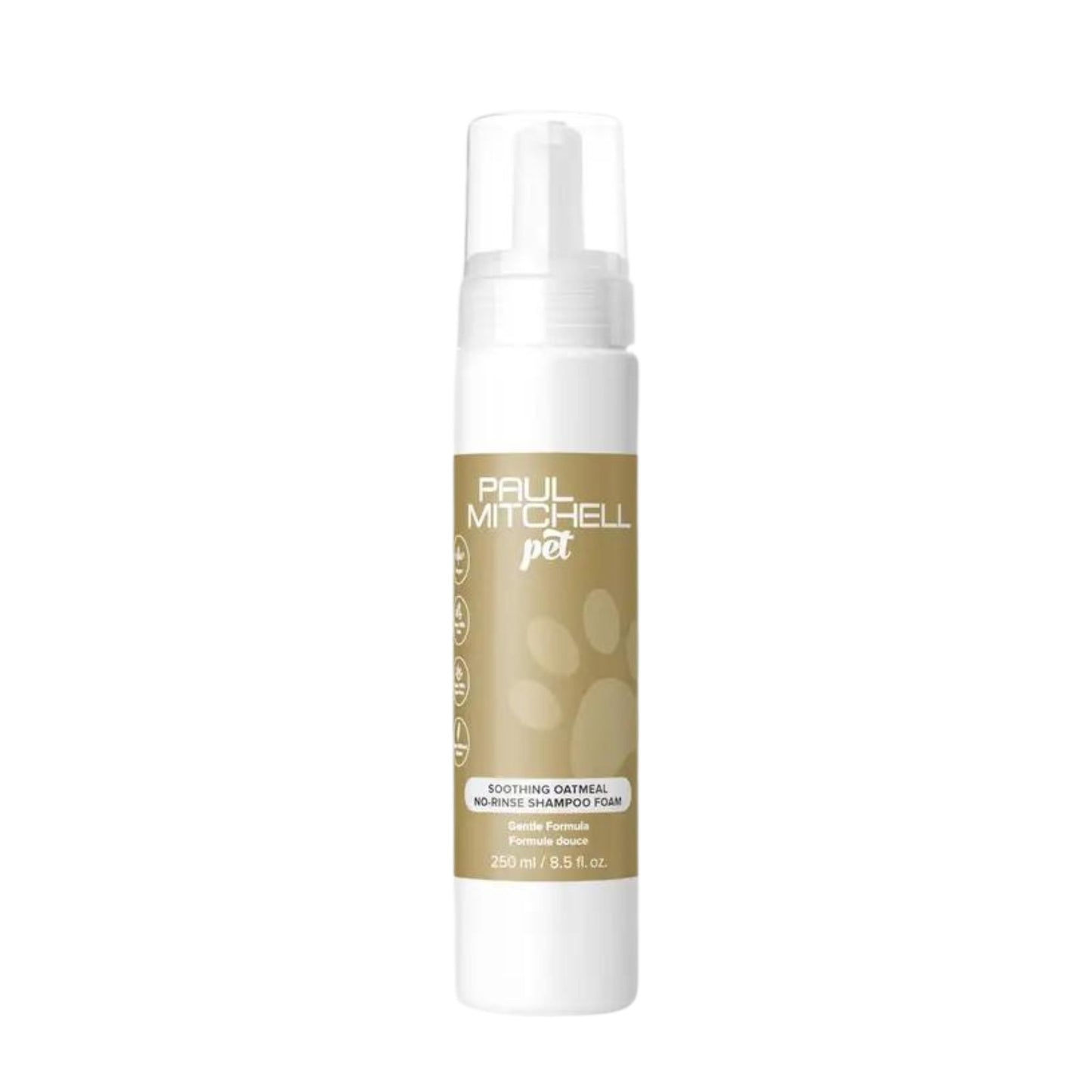 Soothing Oatmeal No-Rinse Shampoo Foam (Pet) - Salon Blissful - Paul Mitchell- 8.5 oz