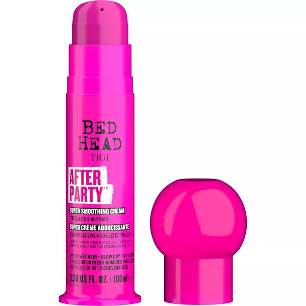 TIGI Bed Head After Party Super Smoothing Cream cap and bottle