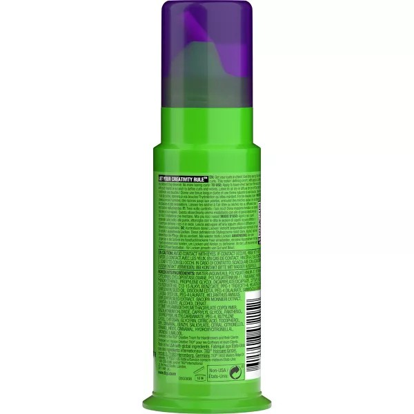 TIGI Bed Head Curls Rock Amplifier Curly Hair Cream for Defined Curls ingredients
