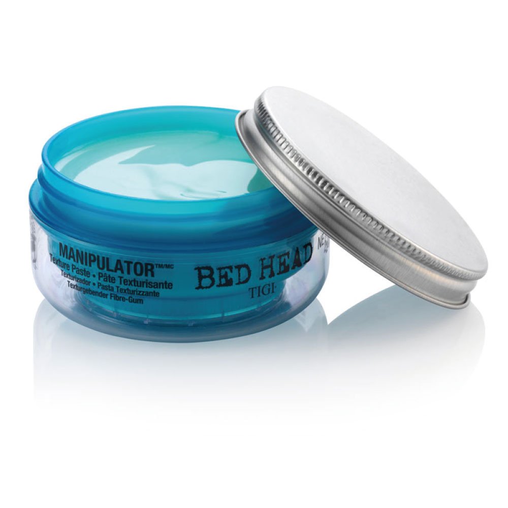 TIGI Bed Head Manipulator Paste Texturizing Putty with Firm Hold open jar
