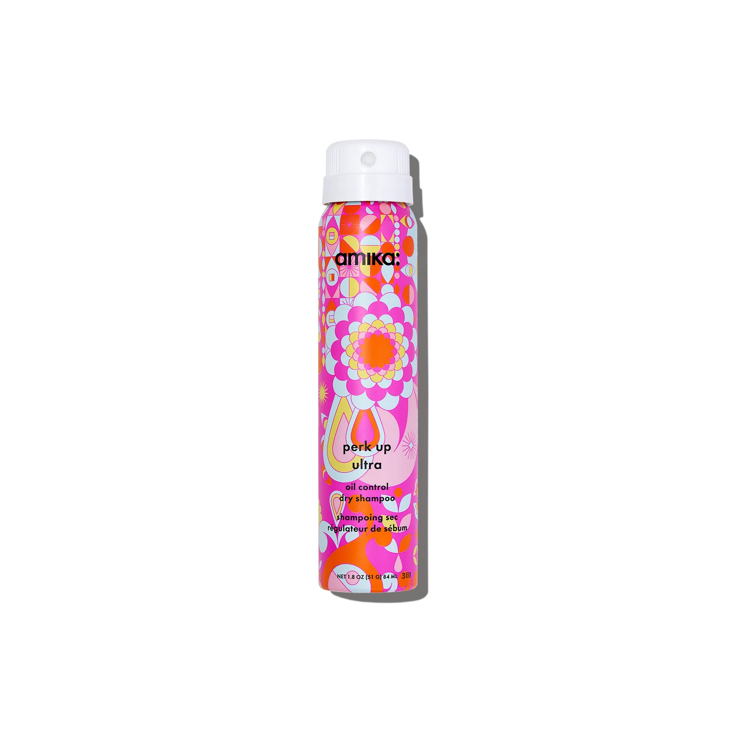 Amika Perk Up Ultra Oil Control Dry Shampoo Salon Blissful bottle