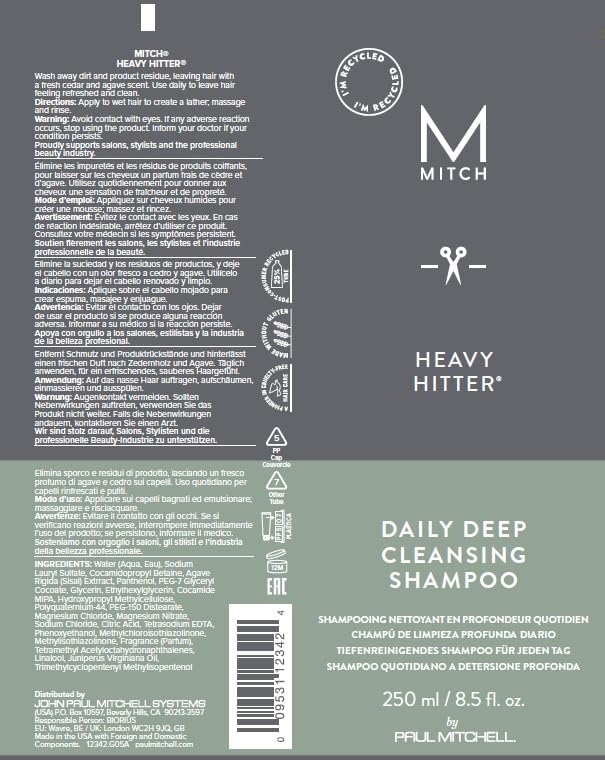 Paul Mitchell Heavy Hitter Daily Deep Cleansing Shampoo
