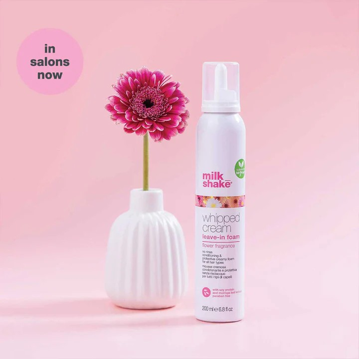 milk_shake whipped cream flower photo