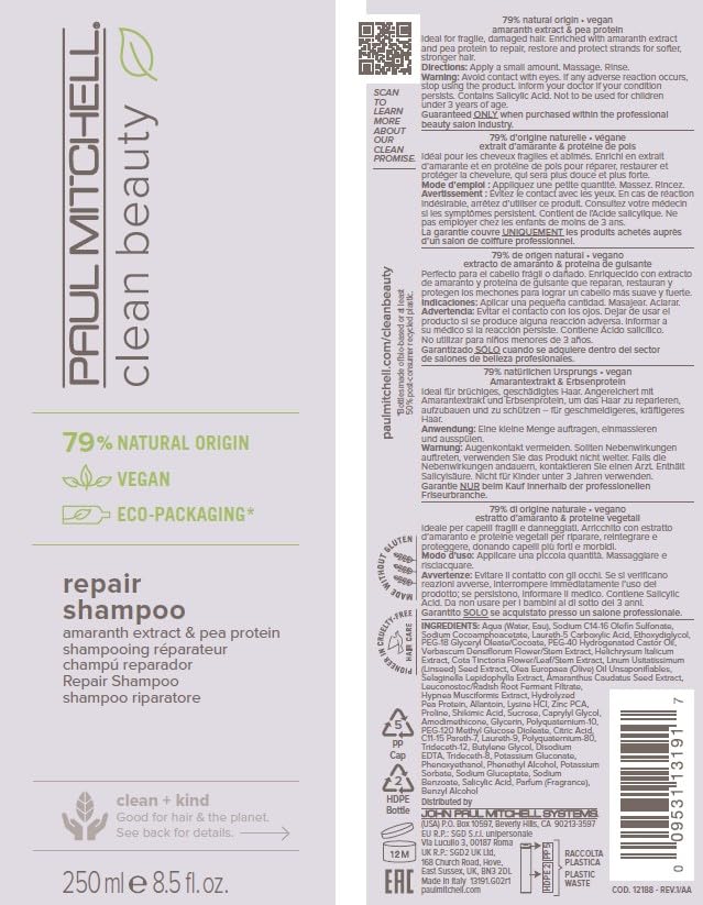 Paul Mitchell Clean Beauty Repair Shampoo