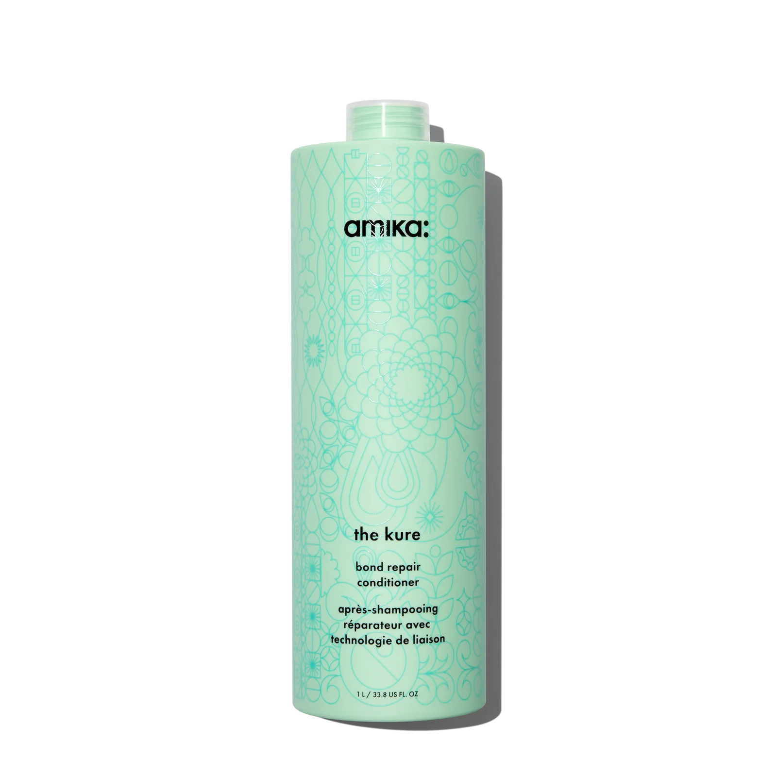 Amika The Kure Bond Repair Conditioner For Damaged Hair liter