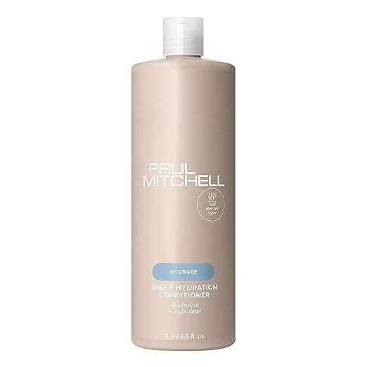 Paul Mitchell Sheer Hydration Conditioner, Moistures + Adds Shine, For Dry Hair,
