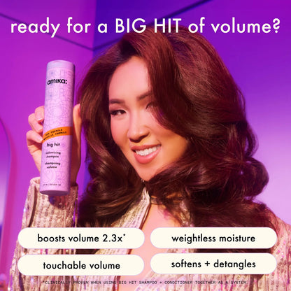 Amika Big Hit Volumizing Shampoo benefits