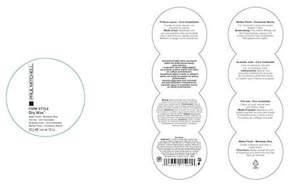 Paul Mitchell Dry Wax