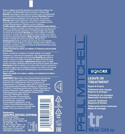 Paul Mitchell Bond Rx Leave-In Treatment