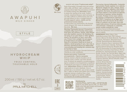 Paul Mitchell Awapuhi Wild Ginger HydroCream Whip Mousse