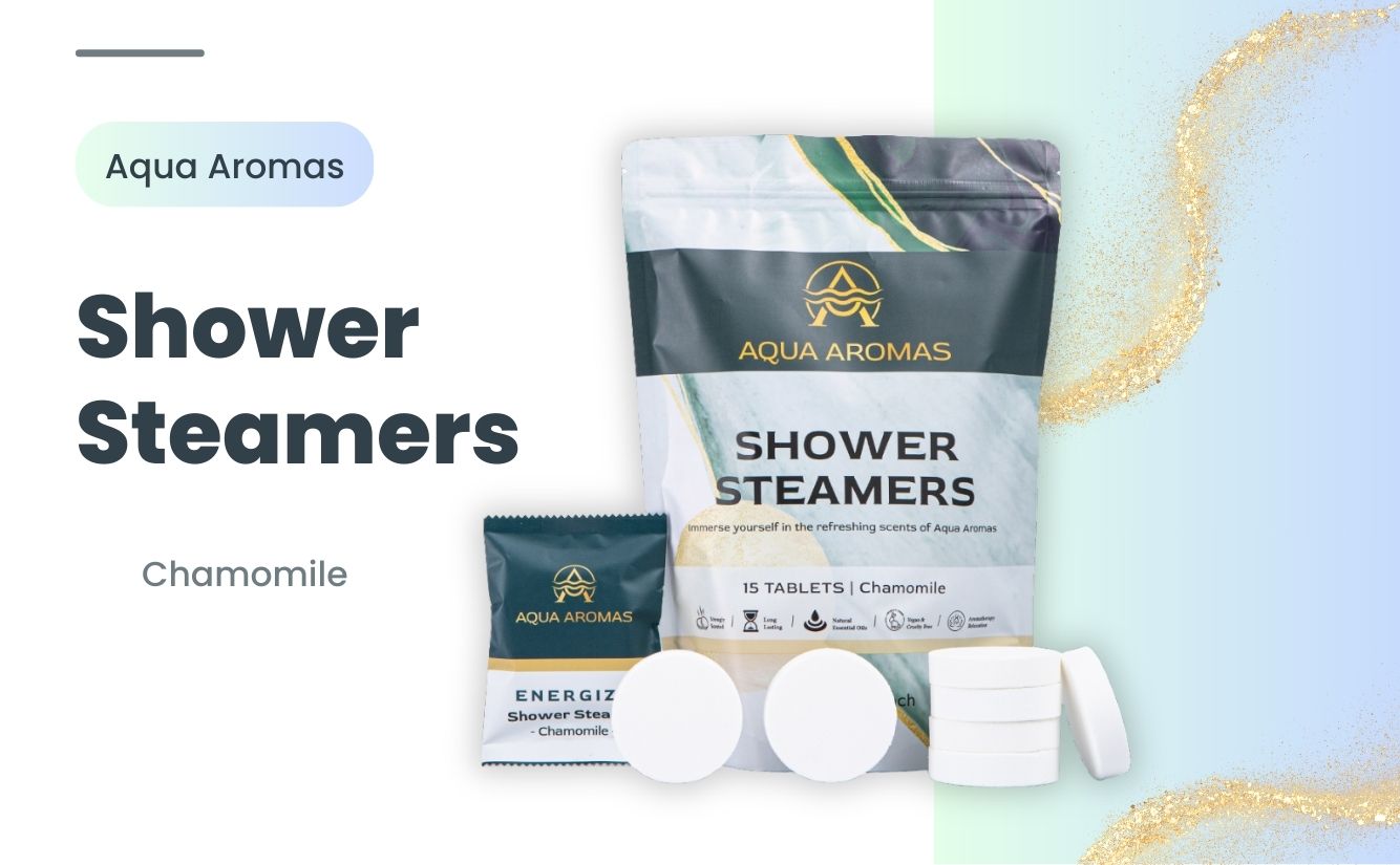 Aqua Aromas Shower Steamers - Aromatherapy Shower Bomb Steamers, 15 Pack