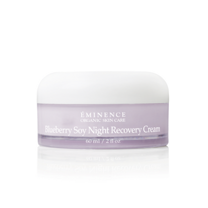 Blueberry Soy Night Recovery Cream jar