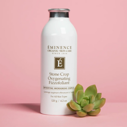 Eminence Stone Crop Oxygenating Fizzofoliant™ backdrop