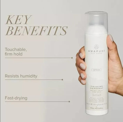 Paul Mitchell Awapuhi Wild Ginger Anti-Frizz Medium-Hold Hairspray