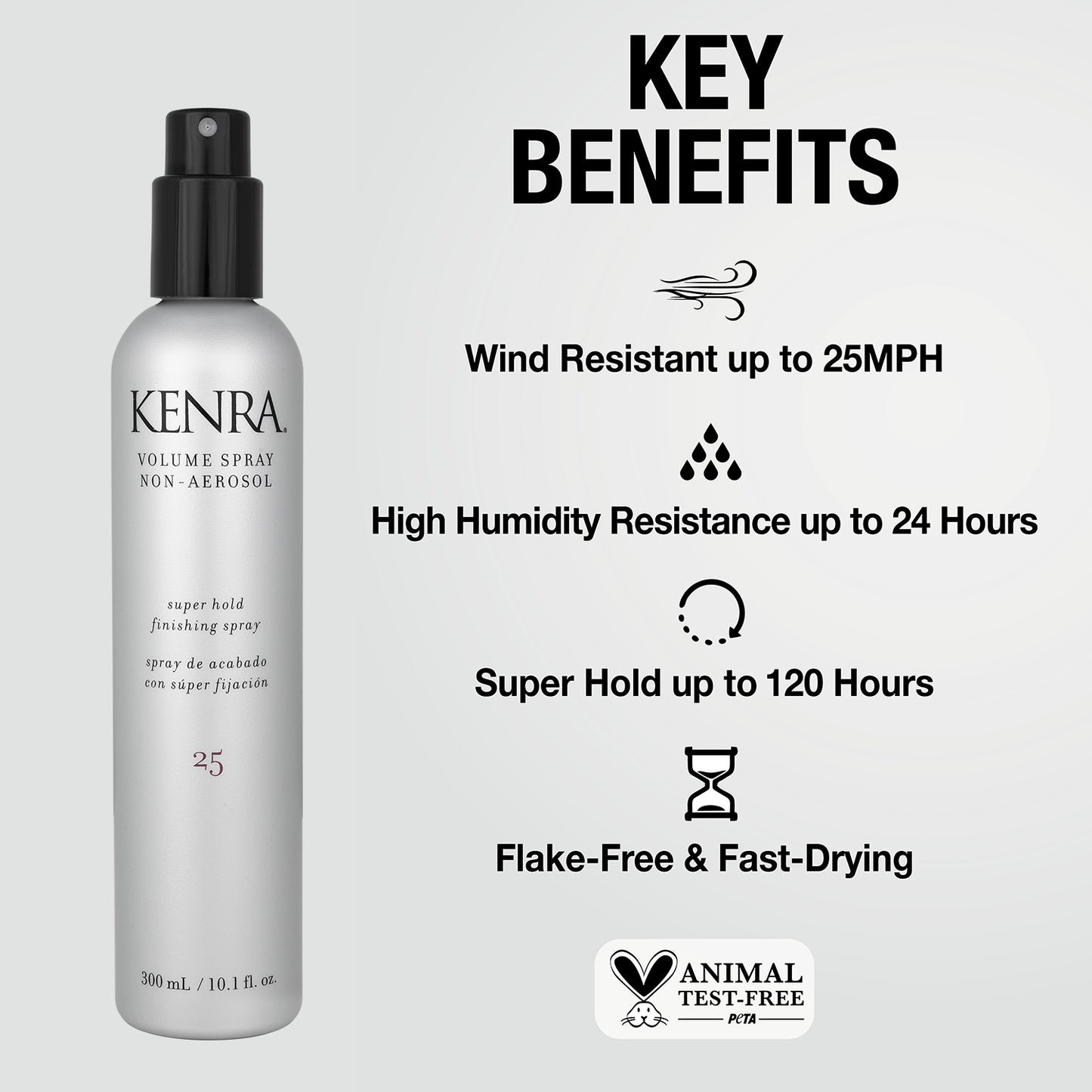 Saln Blissful Kenra Volume Spray 25 Non-Aerosol Super Hold Finishing Spray2