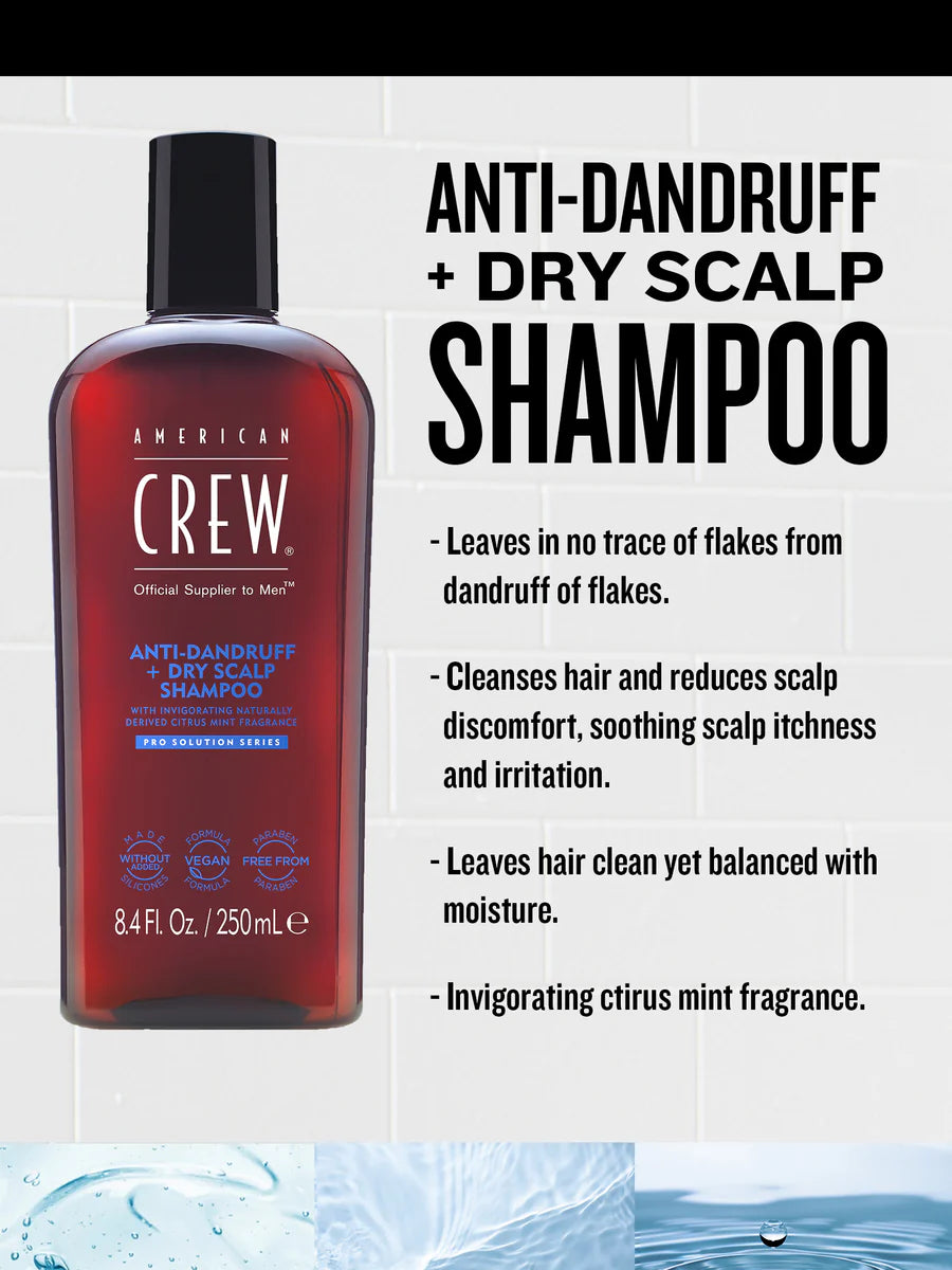 American Crew Anti-Dandruff + Dry Scalp Shampoo