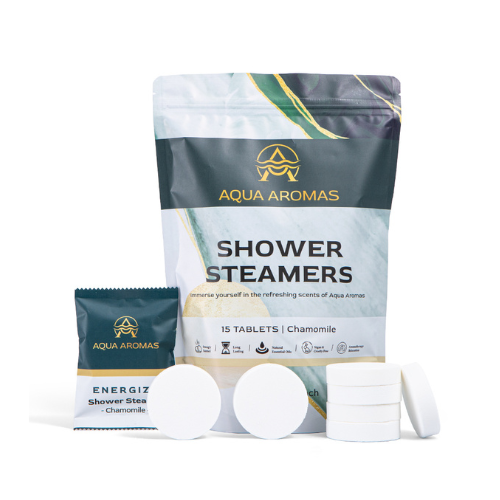 Aqua Aromas Shower Steamers - Aromatherapy Shower Bomb Steamers, 15 Pack