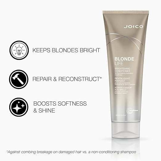  Salon Blissful - Joico Blonde Life Brightening Conditioner benefits