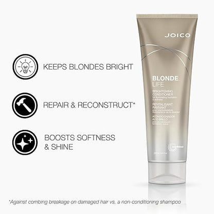  Salon Blissful - Joico Blonde Life Brightening Conditioner benefits