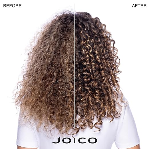  Salon Blissful - Joico Curl Confidence Defining Crème before and after