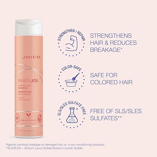  Salon Blissful - Joico InnerJoi Strengthen Shampoo benefits