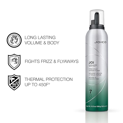  Salon Blissful - Joico Joi Whip Firm Hold Design Foam benefits