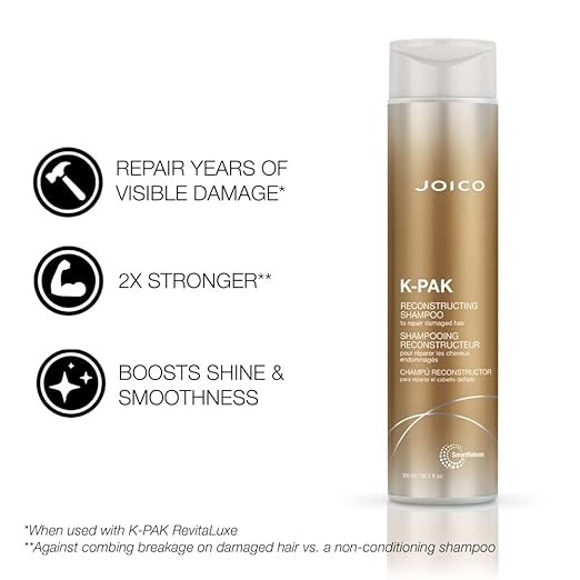  Salon Blissful - Joico K-PAK Reconstructing Shampoo  benefits