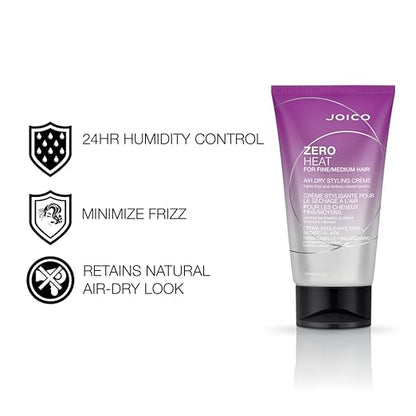  Salon Blissful - Joico Zero Heat Air Dry Styling Creme - For Fine to Medium Hair benefits