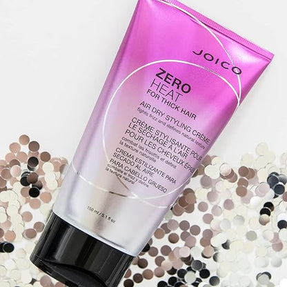  Salon Blissful - Joico Zero Heat Air Dry Styling Creme - For Thick Hair sparkle flatlay