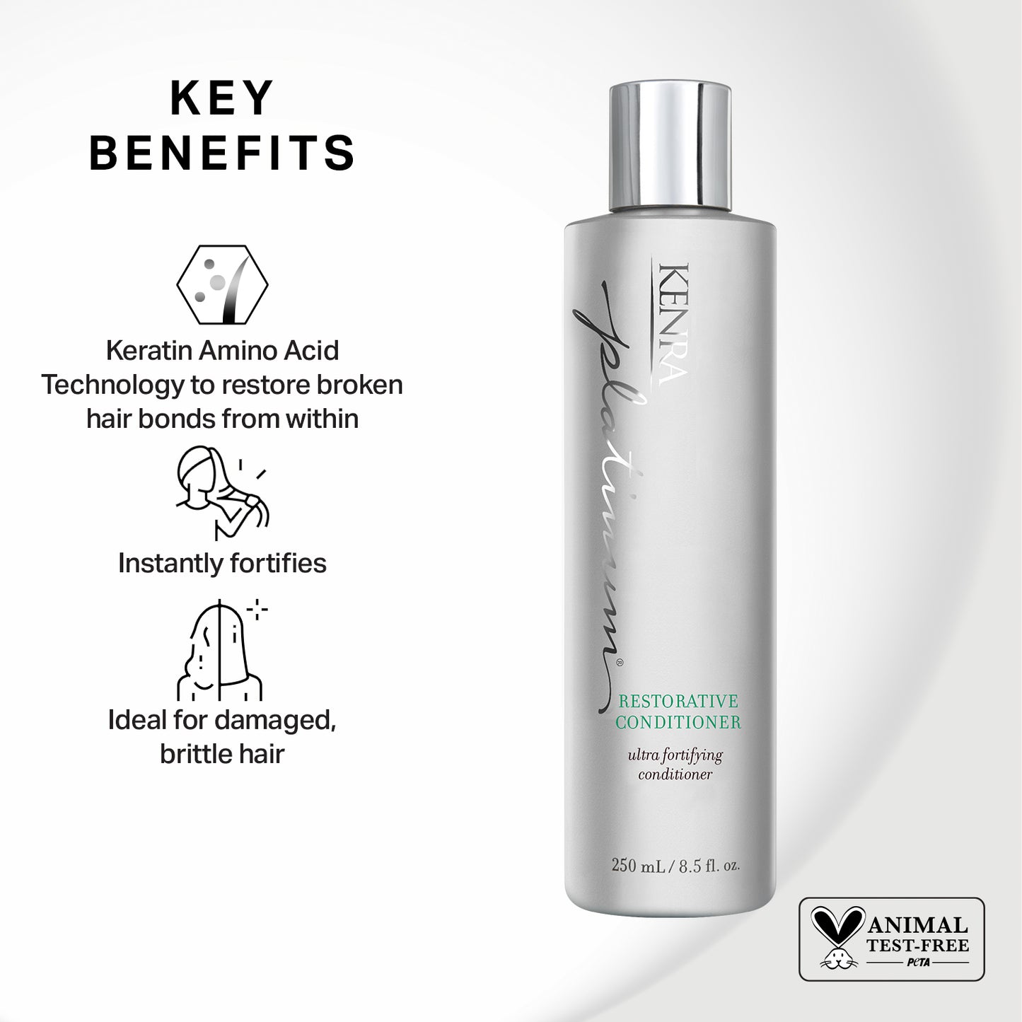 Salon Blissful -Kenra Platinum Restorative Conditioner benefits