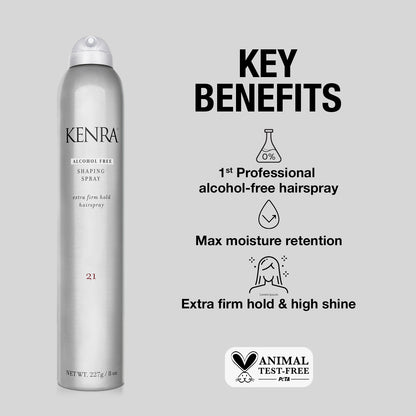 Salon Blissful - Kenra Shaping Spray 21 benefits