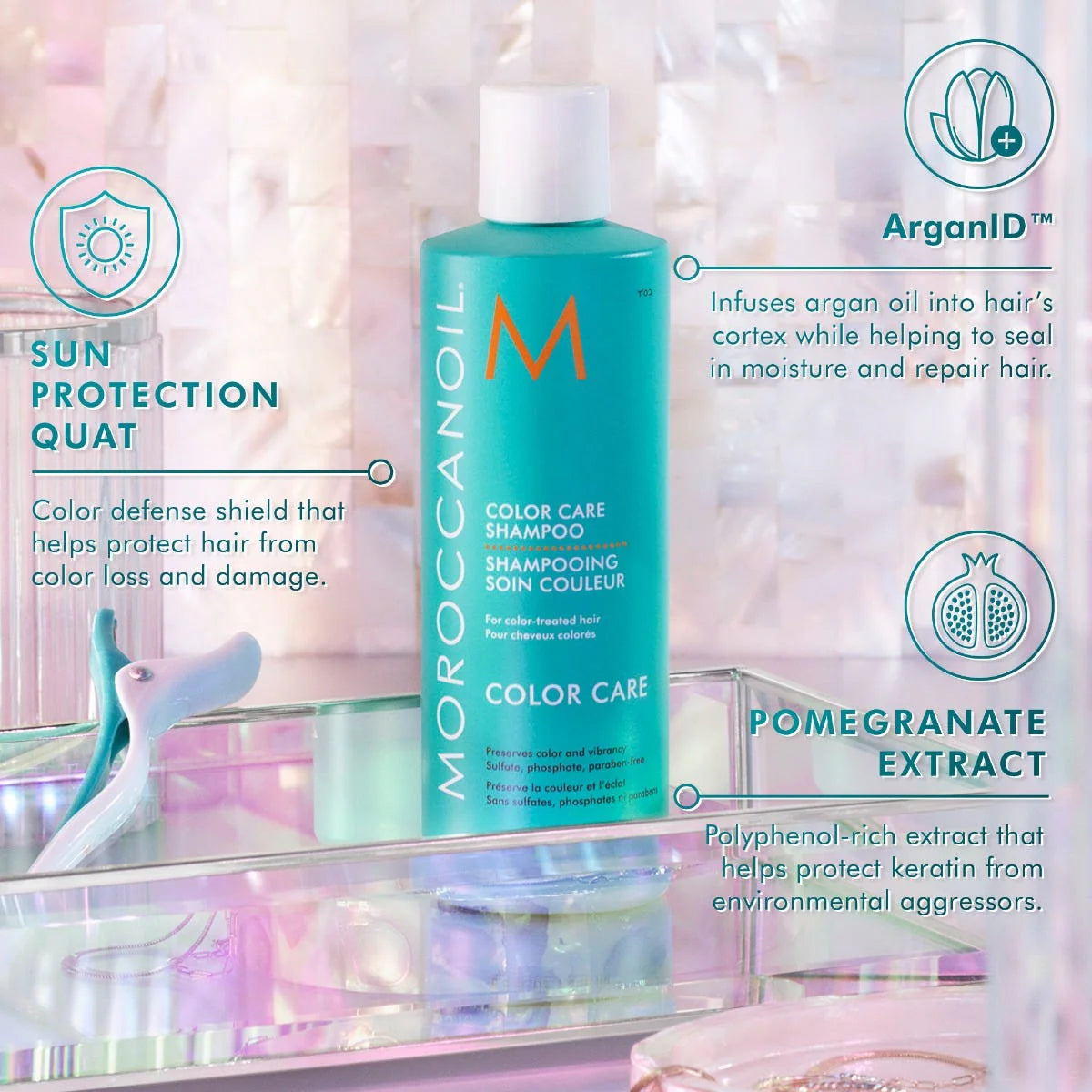 Salon Blissful -Moroccanoil - Color Care Shampoo info