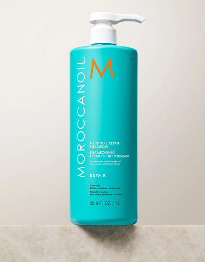 Salon Blissful -Moroccanoil -Moisture Repair Shampoo Liter