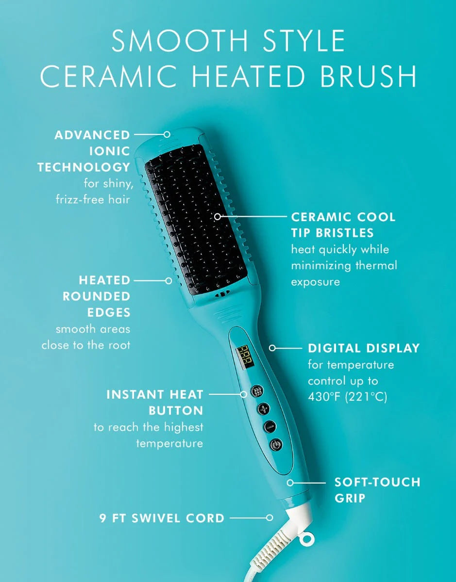 Salon Blissful -Moroccanoil -Smooth Style Ceramic Heated Brush