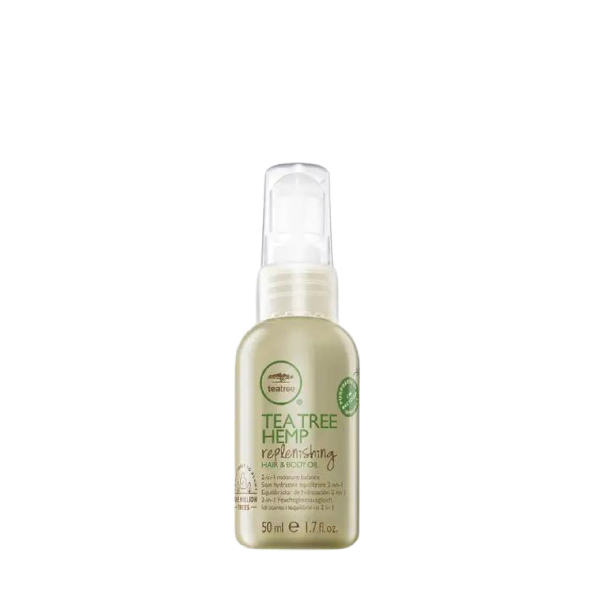 Hemp Replenishing Hair & Body Oil Info