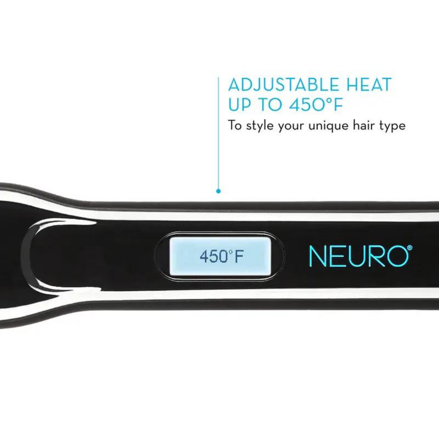 Paul Mitchell - Salon Blissful -Neuro Smooth Titanium Flat Iron  adjustable heat settings