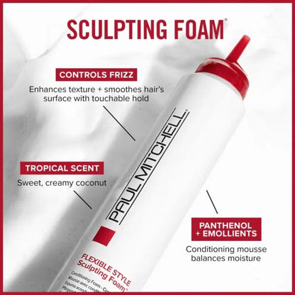 Sculpting Foam - Salon Blissful - Paul Mitchell - product facts