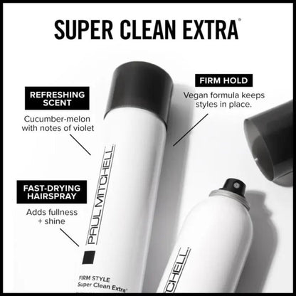 Super Clean Extra Finishing Hairspray - Salon Blissful - Paul Mitchell - Product details