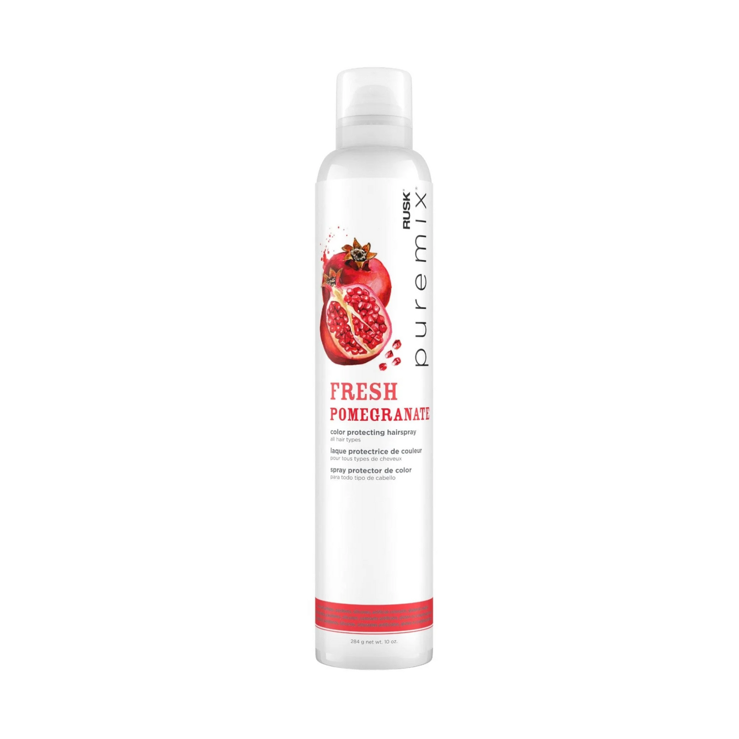 Salon Blissful -RUSK PUREMIX Fresh Pomegranate Color Protecting Hairspray