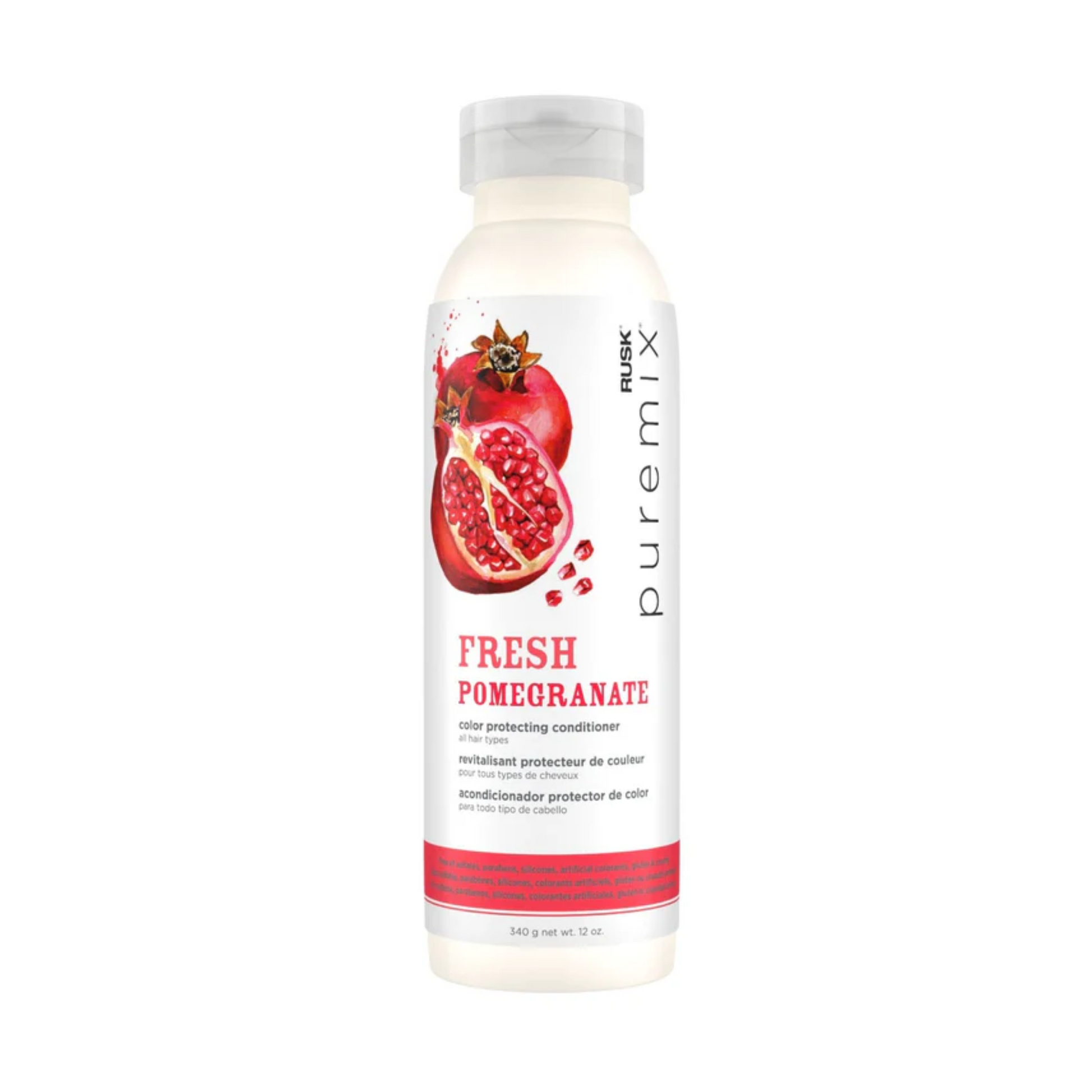 RUSK PUREMIX Fresh Pomegranate Color Protecting Conditioner