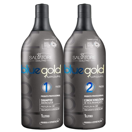 Salon Blissful Salvatore Blue Gold Premium Bundle Kit