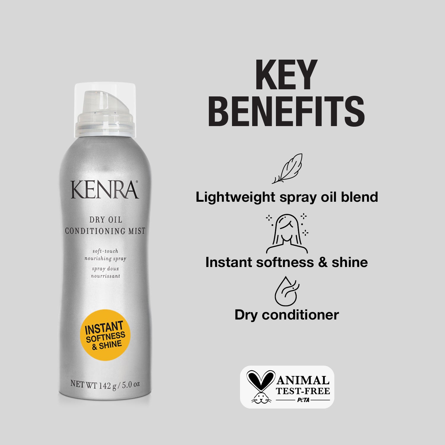 Salon Blissful Kenra Dry Oil Conditioning Mist benefits