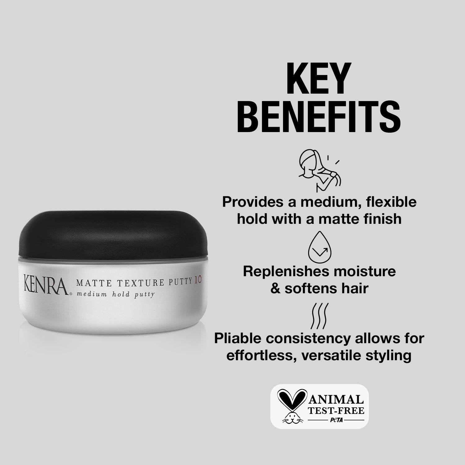 Salon Blissful - Kenra Matte Texture Putty 10 2 