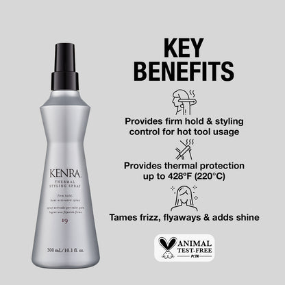 Salon Blissful Kenra Thermal Styling Spray 19 benefits