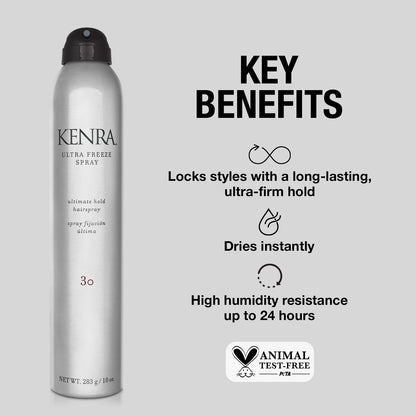 Salon Blissful Kenra Ultra Freeze Spray 30 benefits