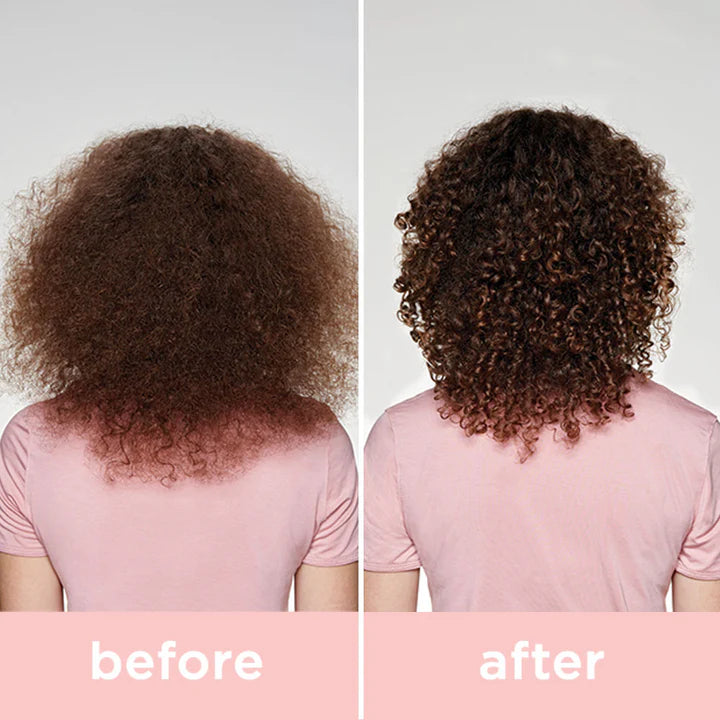 Salon Blissful Milk_Shake Curl Passion Curl Perfectionist before and after